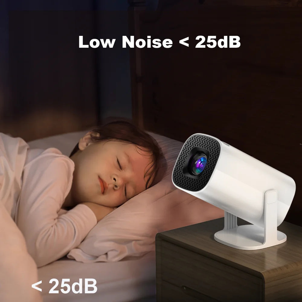 P30 Portable Home Cinema Projector – 4K Support, Android 11, WiFi 6