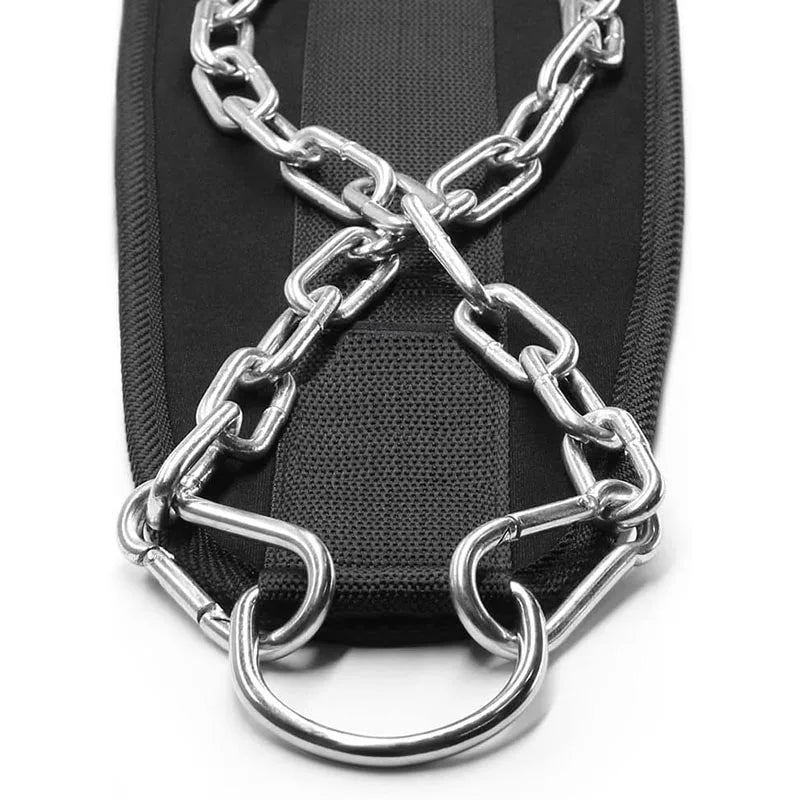 IronCore Weighted Dip & Pull-Up Belt – Heavy Duty Chain Belt for Weightlifting & Strength Training