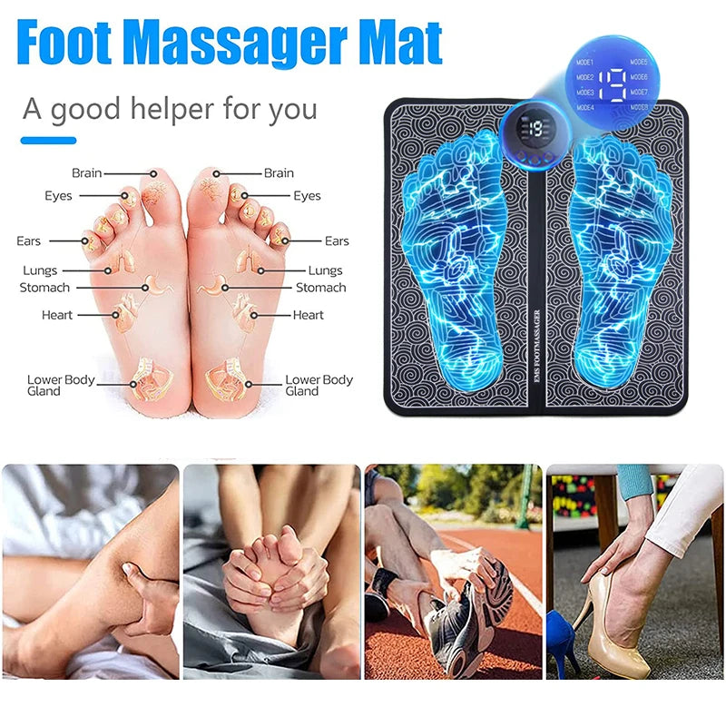 ZenSole™ Electric Foot Massager Pad