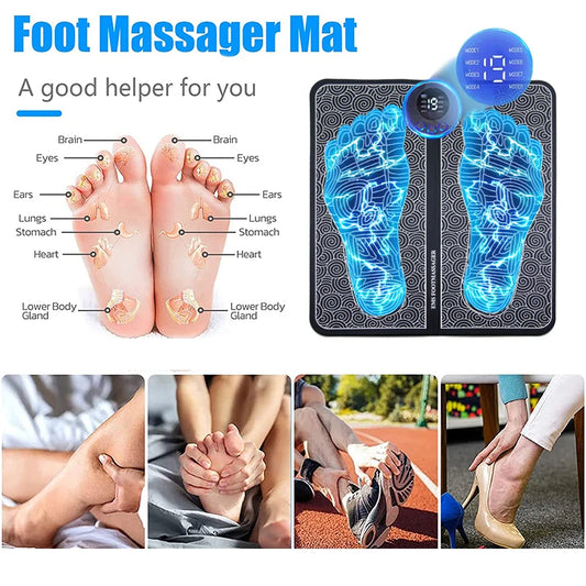 ZenSole™ Electric Foot Massager Pad