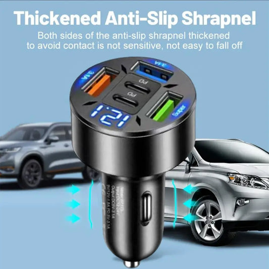 250W 5 Multi Ports Car Charger