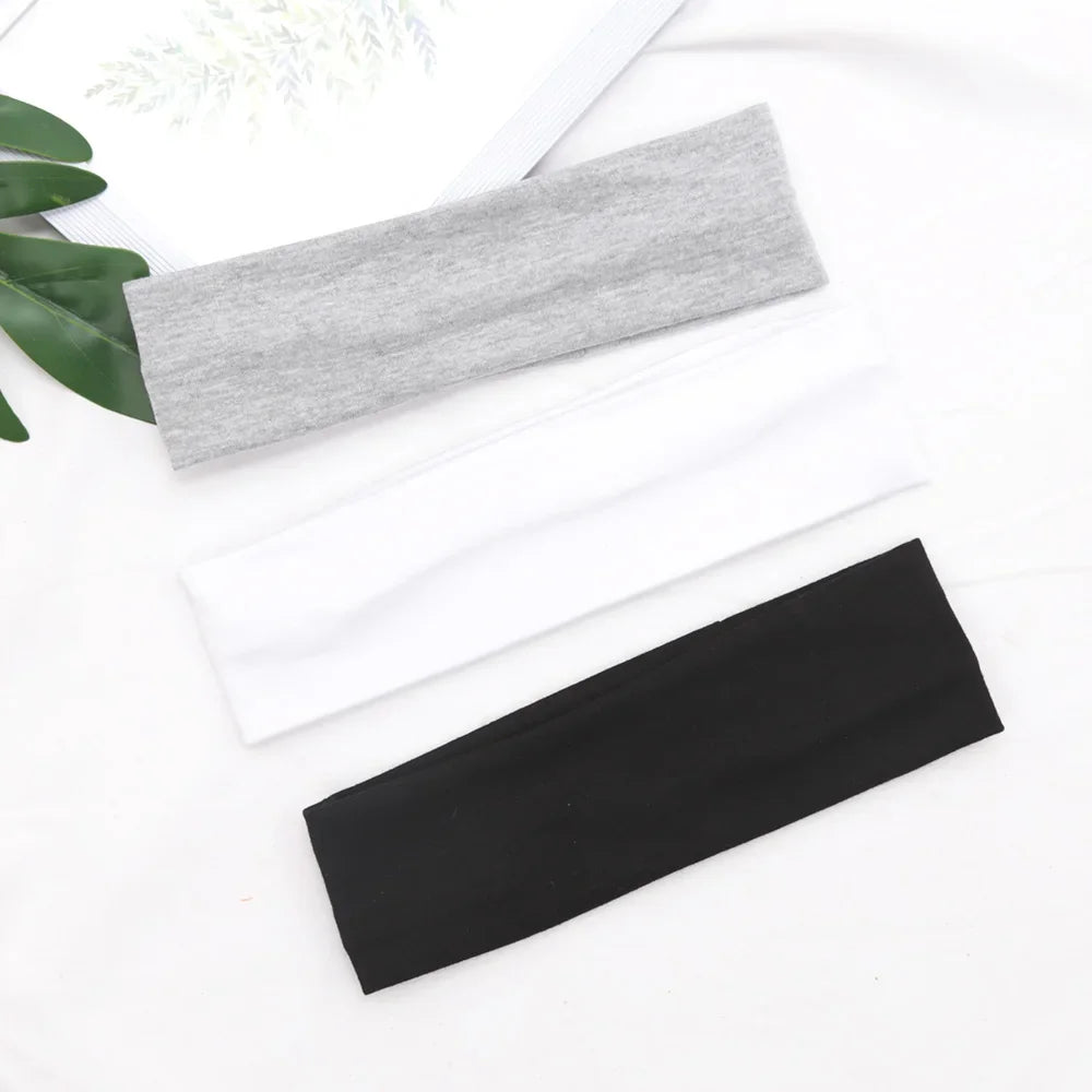 12-Pack Fashion Sports Headbands for Women – Stretchy, Non-Slip Elastic Hair Bands for Yoga, Running, Fitness & Makeup