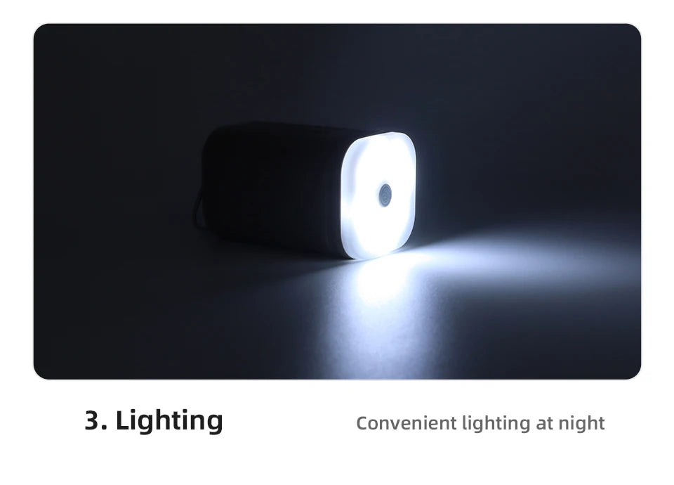 Wireless Air Pump With Light