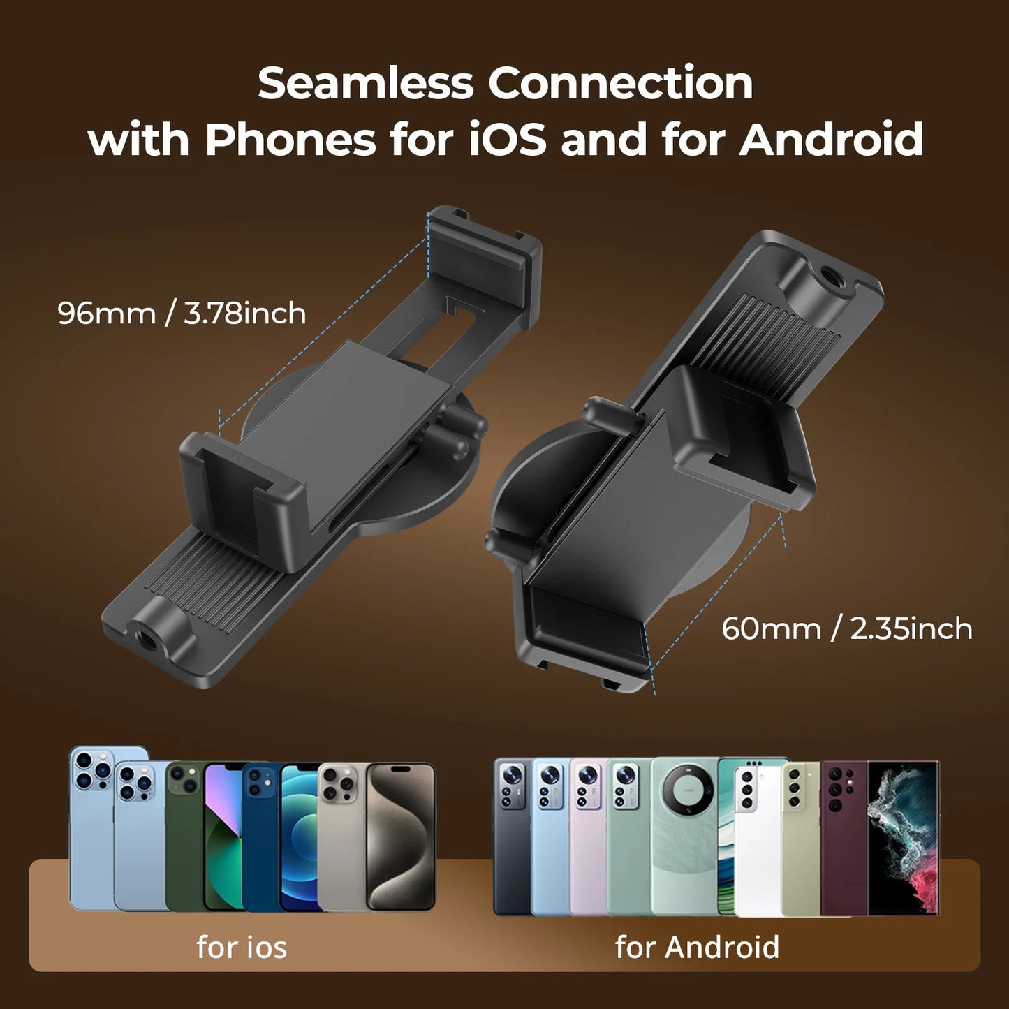 SmallRig Wireless Video Monitor for Phone Vlog Kit with Remote Control 1500mAh Battery