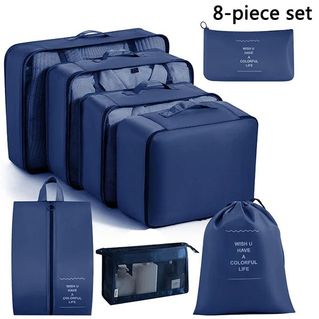 Dorm & Travel Organizer Set – Packing Cubes for Students & Travelers