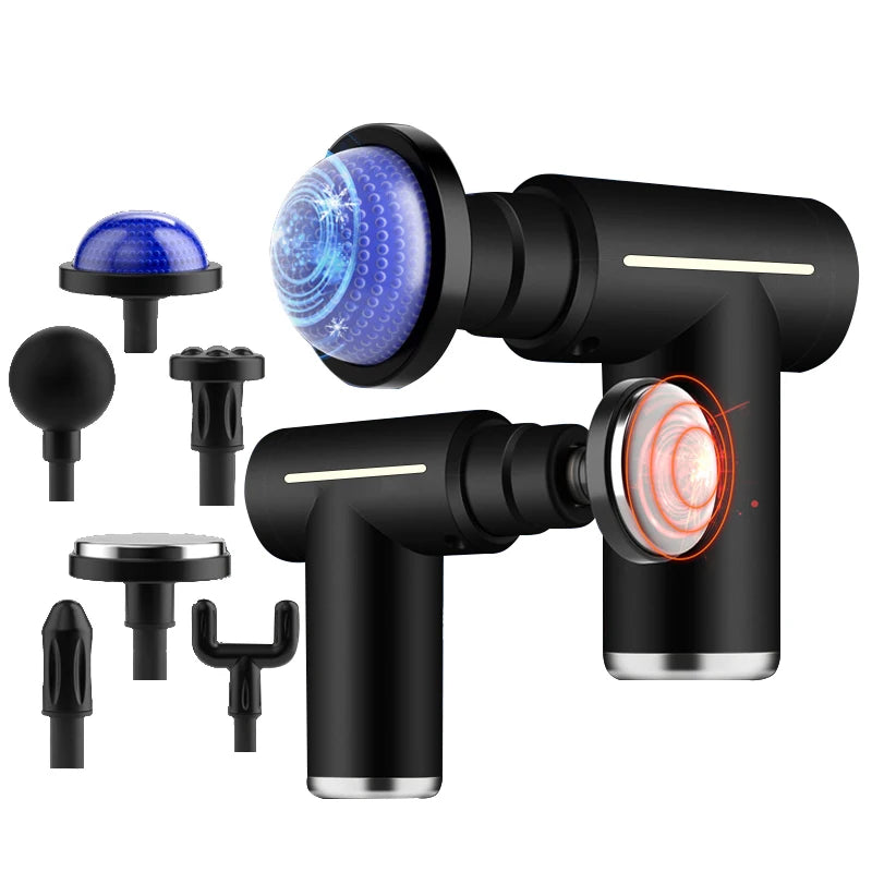 ProPulse Muscle Massage Gun – Intelligent Fitness Massager with Cold & Hot Compress and 6 Interchangeable Heads