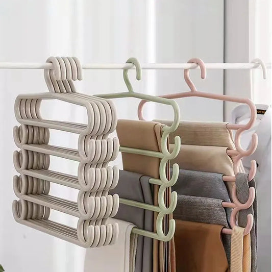 FoldLess™ Clothes Hanger Set - Multifunctional Household Space Saving - 5 Layers