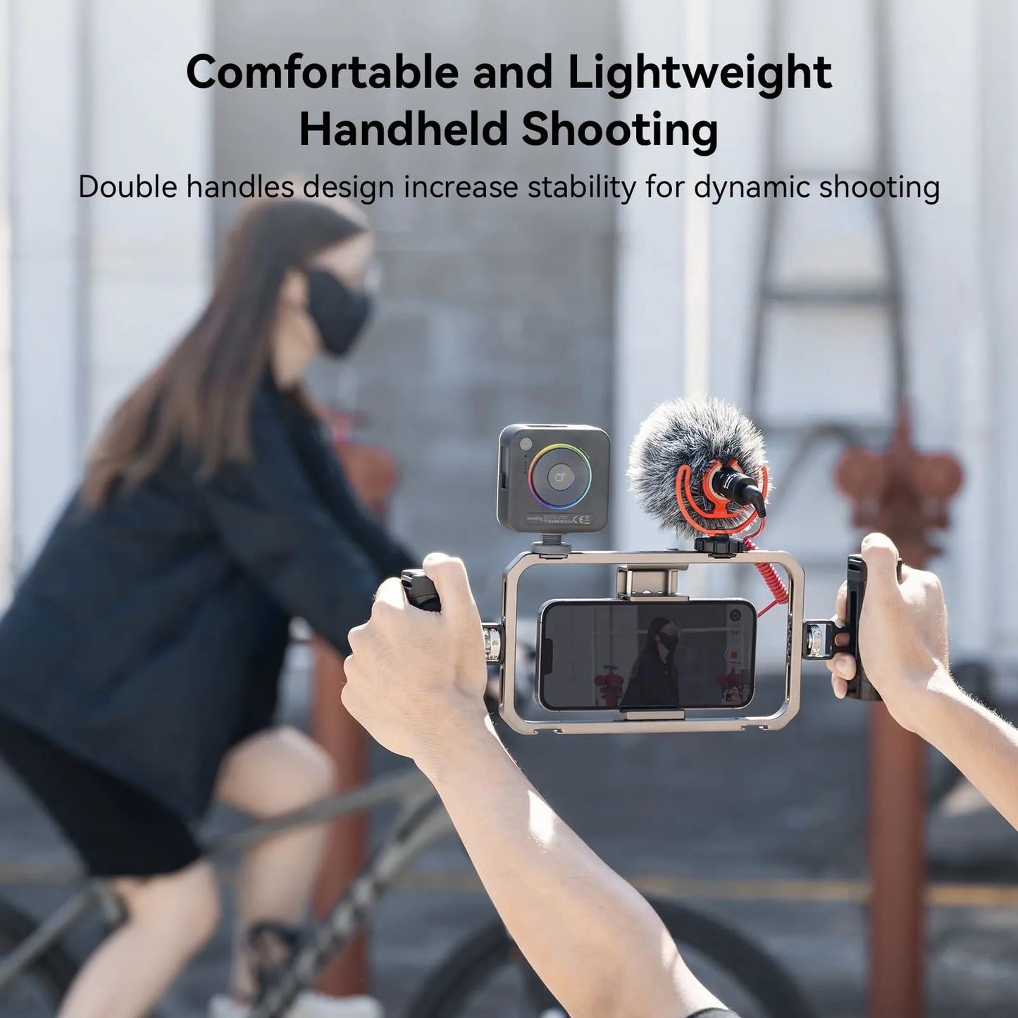 SmallRig Pro 2791B – Universal Smartphone Video Cage for iPhone 16 Pro Max & Mobile Filmmaking