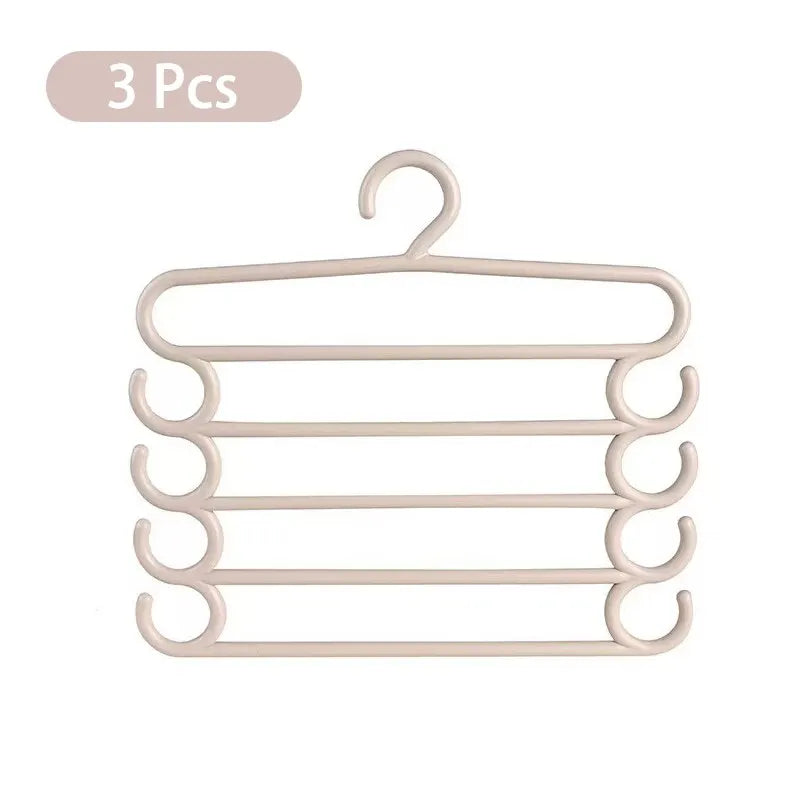 FoldLess™ Clothes Hanger Set - Multifunctional Household Space Saving - 5 Layers