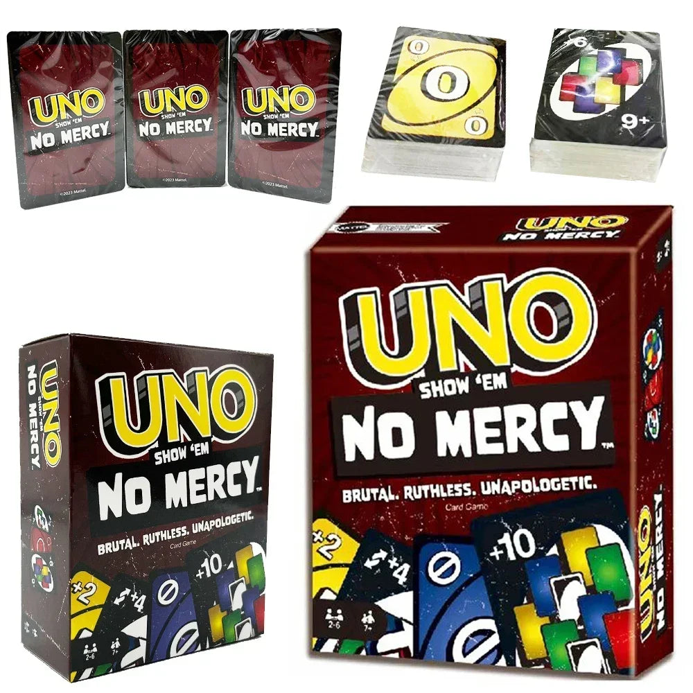 UNO® No Mercy Edition 🔥♠️ – Savage Twist on the Classic Game