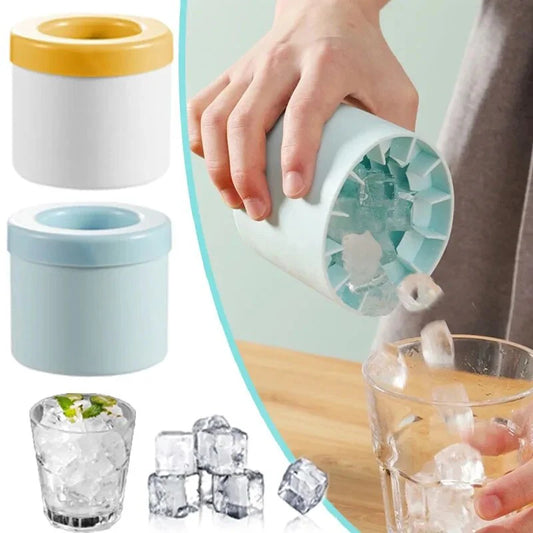 SipSphere™ Silicone Ice Cube Mold Round Ice Bucket