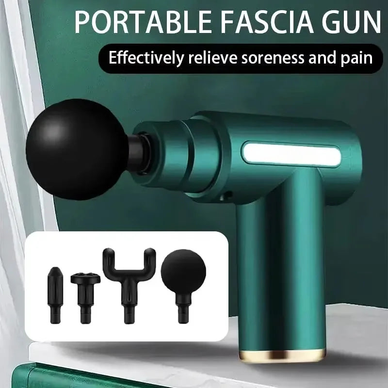 MiniPro Deep Tissue Massage Gun – Portable Handheld Therapy Gun for Muscle Relief & Fascia Recovery
