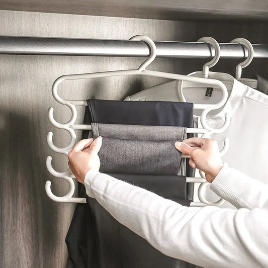 FoldLess™ Clothes Hanger Set - Multifunctional Household Space Saving - 5 Layers