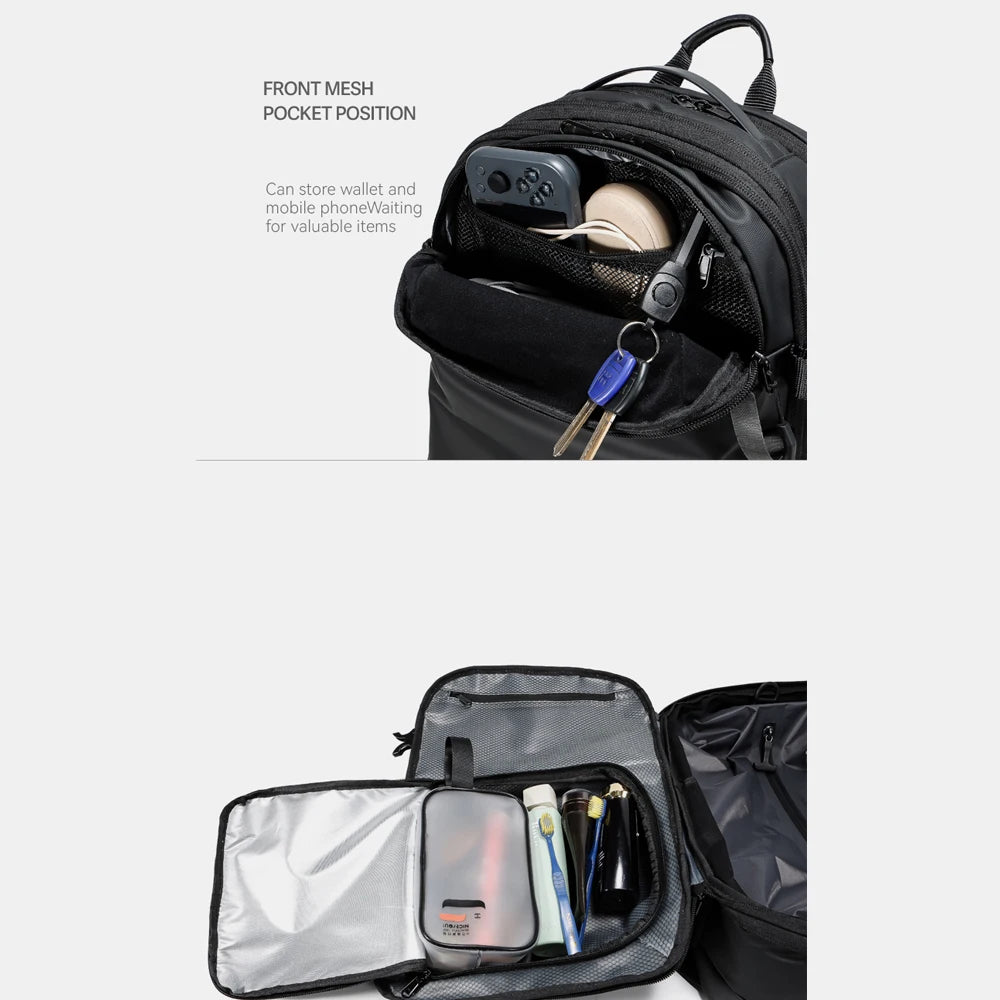 AirBack™ VacPack 40L – Expandable Travel Backpack with Built-In Vacuum Compression