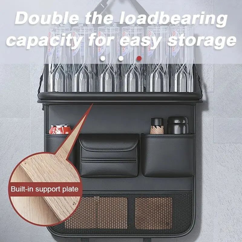 Deluxe Multi-Pocket Backseat Tray Organizer