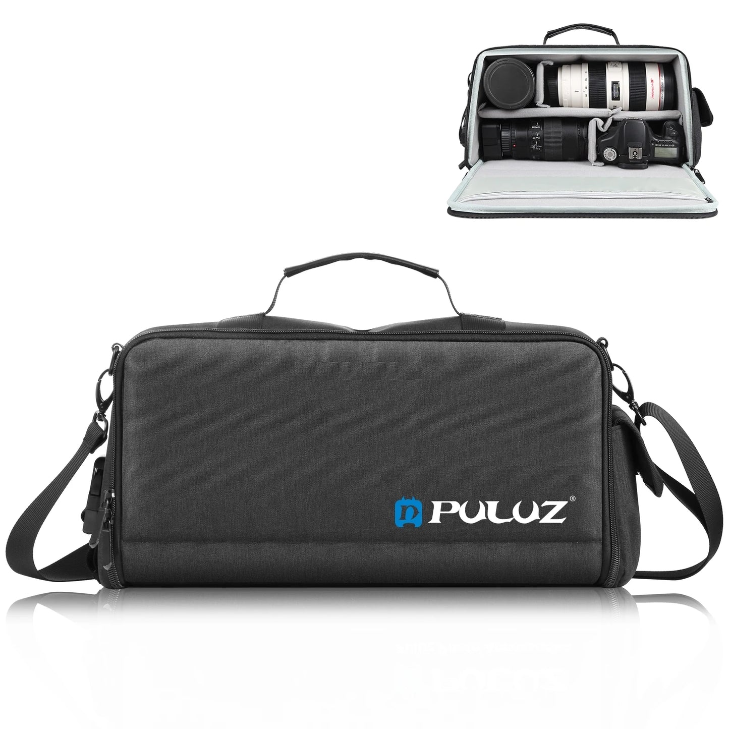 PULUZ™ SnapSling Portable Camera Bag - Crossbody Shoulder Digital Storage Lens Bag