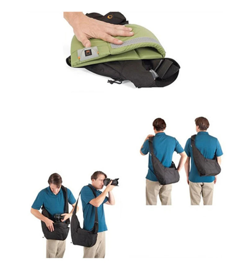Lowepro Passport Sling III – Compact DSLR Camera Sling Bag for On-the-Go Creators
