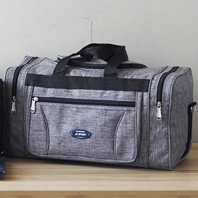 UrbanVault™ Travel Duffle – Waterproof Oxford Weekender Bag with Large Capacity & Smart Storage
