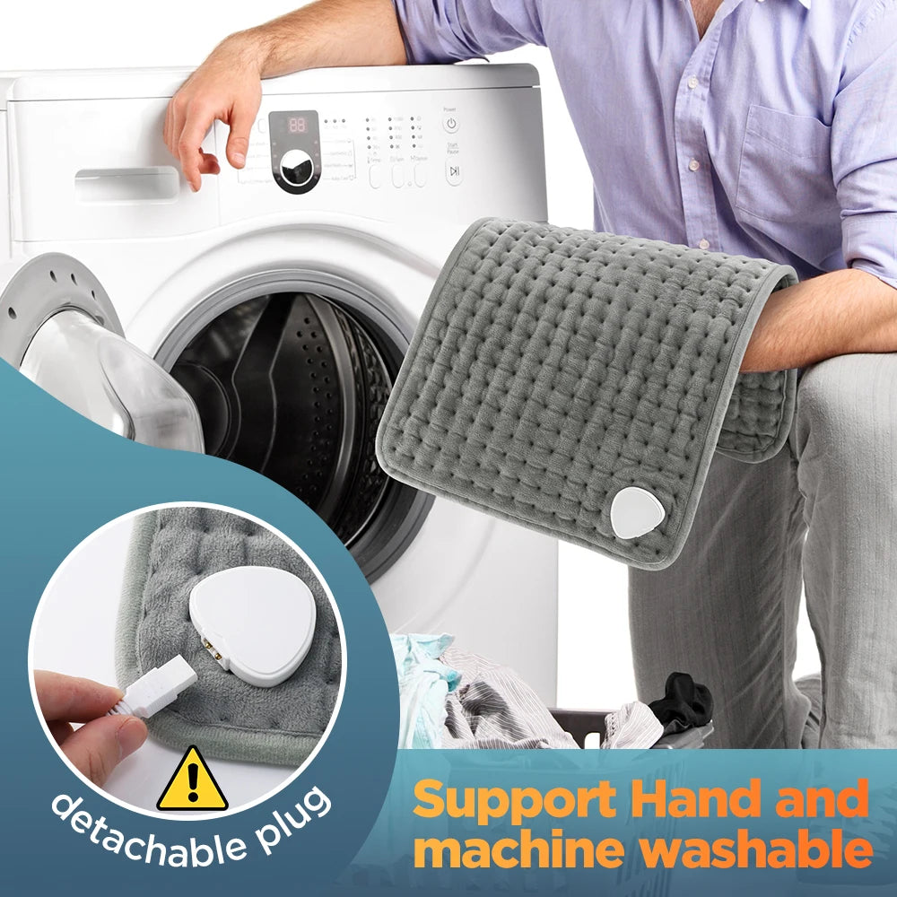 Therma-Soft Heated Pad – Compact Electric Blanket for Bed & Sofa (58×29CM)