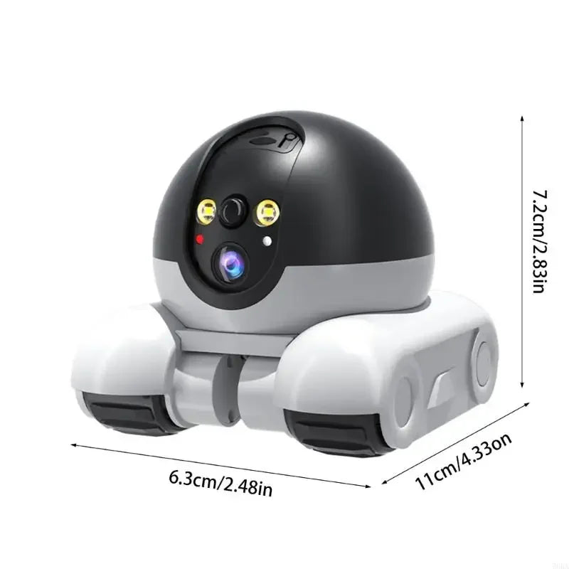 PetBot 360: Smart Home Camera with Two-Way Talk & Play