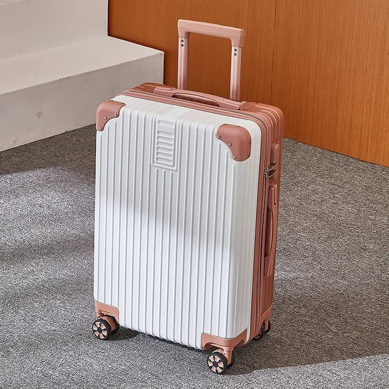 JetCrate™ Aluminum Travel Luggage - 20/22/24/26/28 Inch Trolley Luggage