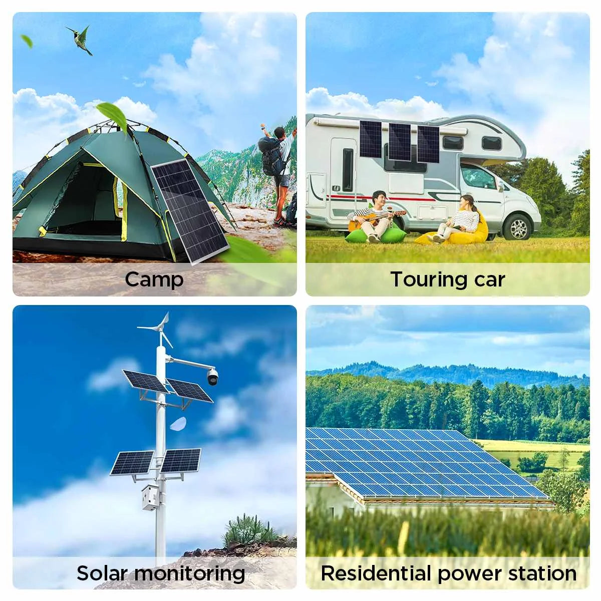 SunVault™ 300W Solar Kit - Solar Panel With Inverter