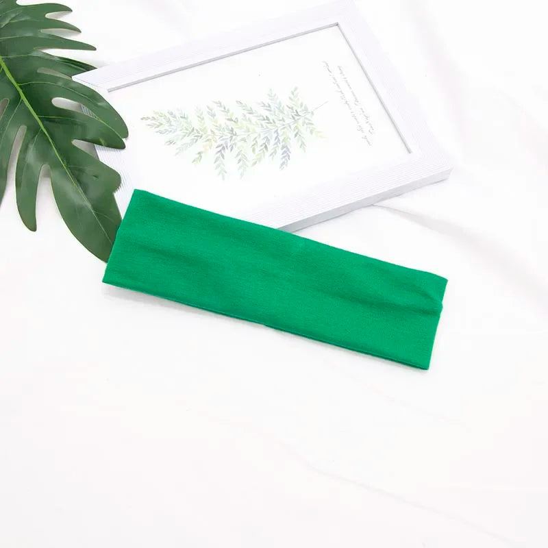 12-Pack Fashion Sports Headbands for Women – Stretchy, Non-Slip Elastic Hair Bands for Yoga, Running, Fitness & Makeup