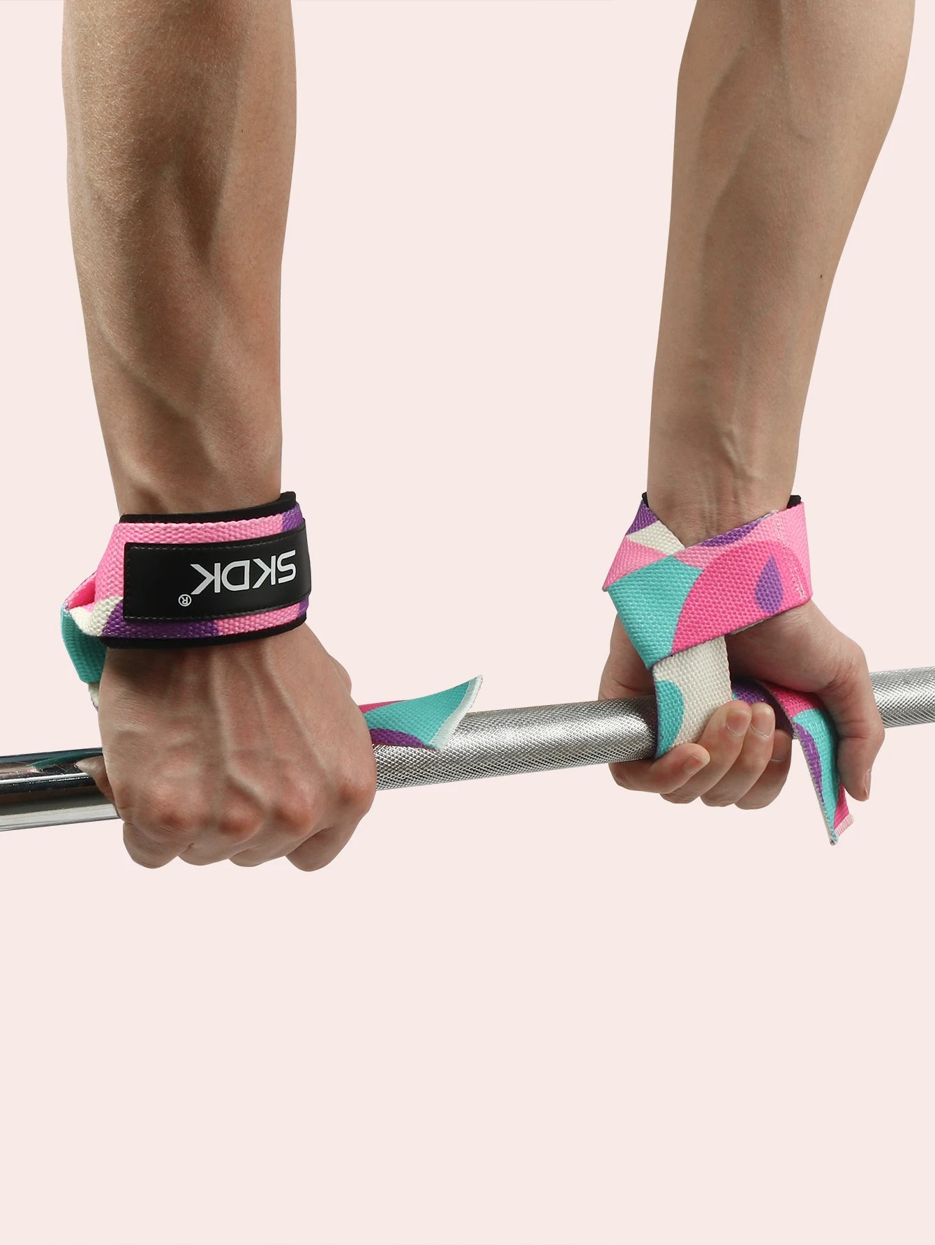 FlexGuard Adjustable Wrist Wraps – Elastic Wrist Support for Weightlifting, CrossFit & Powerlifting (1 Pair)