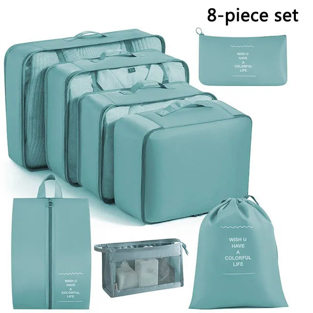 Dorm & Travel Organizer Set – Packing Cubes for Students & Travelers