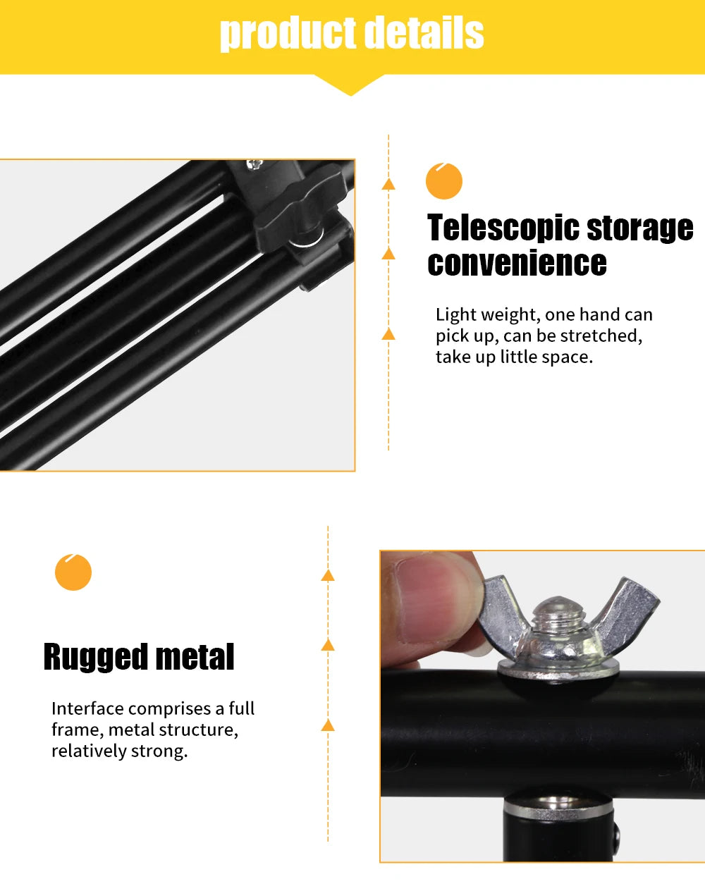 T-shaped Photography Background Stand - Adjustable Support System For Green Screen