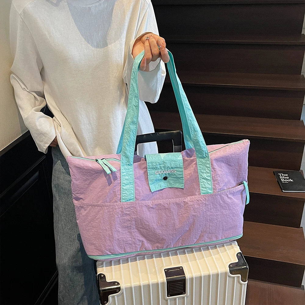 GlowHaul™ Travel Tote – Your Foldable + Fashionable Getaway Sidekick