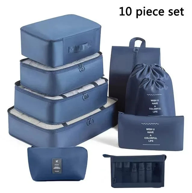 Dorm & Travel Organizer Set – Packing Cubes for Students & Travelers