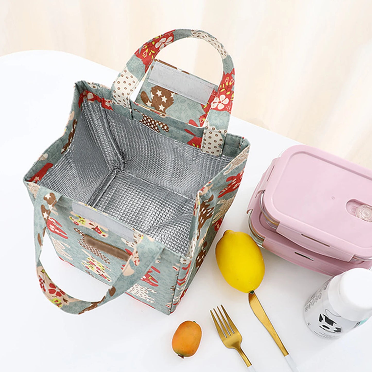 ChicBite™ Insulated Lunch Tote - Heating/Cooling