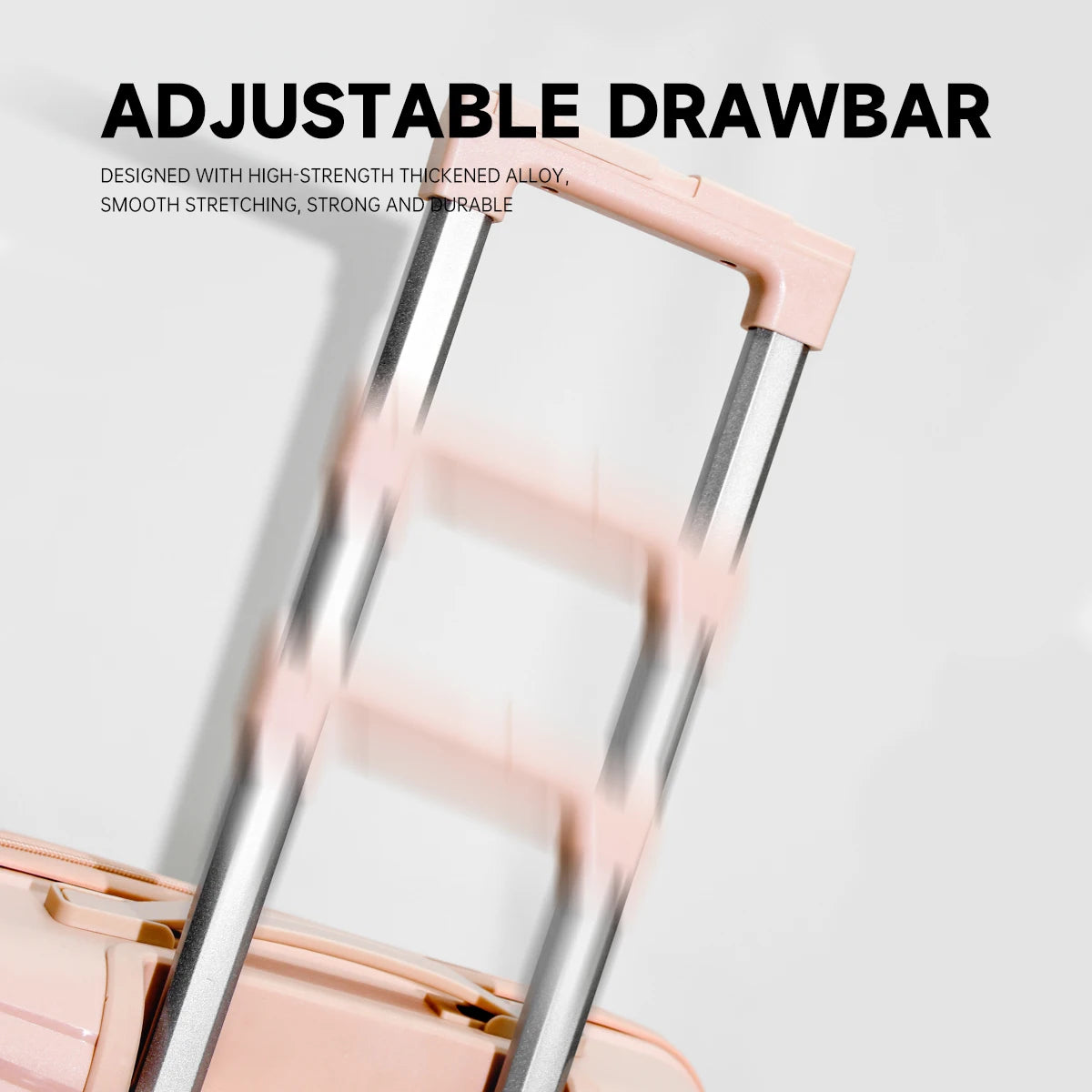 VintageVoyage™ Roller Suitcase 4 Piece Set - 14", 20", 24", and 28" sizes