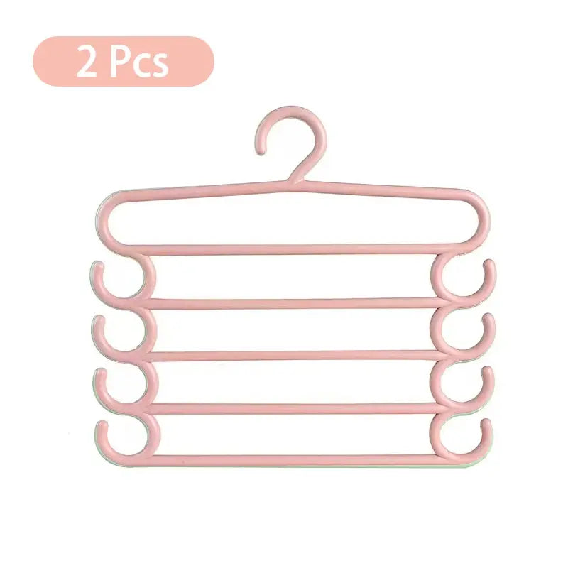 FoldLess™ Clothes Hanger Set - Multifunctional Household Space Saving - 5 Layers