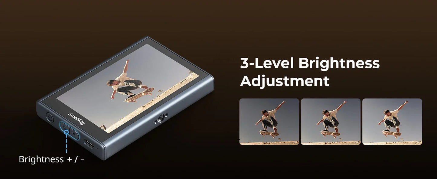 CinePulse SmallRig 4850 - Wireless Video Monitor & Remote Control for iPhones & Blackmagic