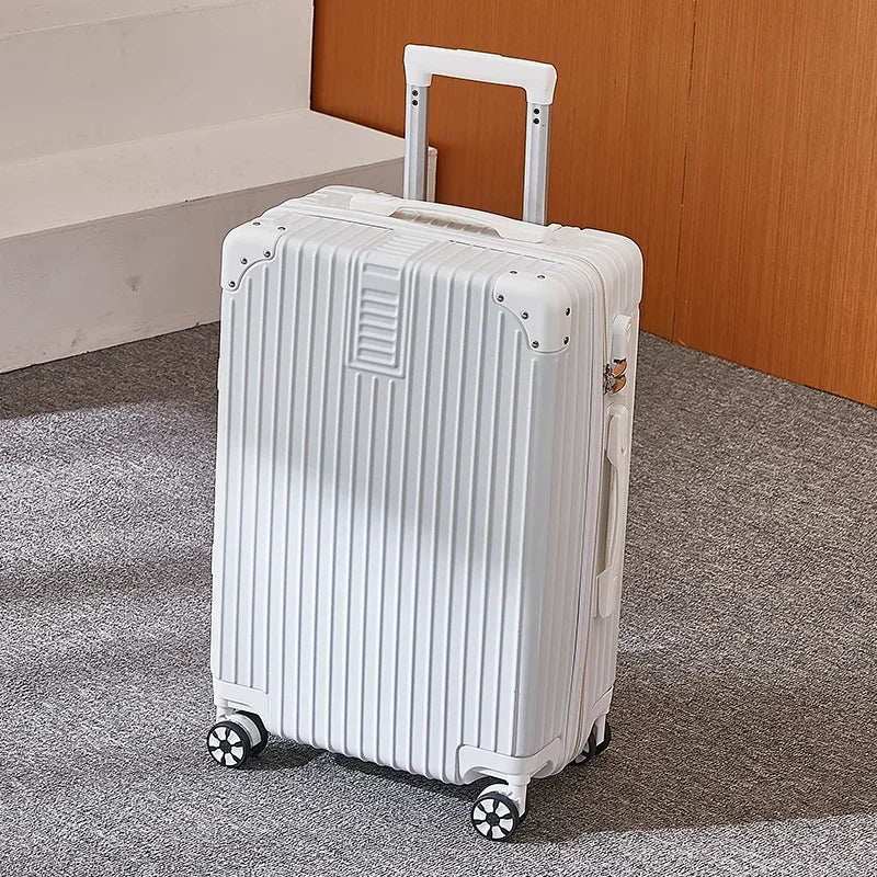 JetCrate™ Aluminum Travel Luggage - 20/22/24/26/28 Inch Trolley Luggage