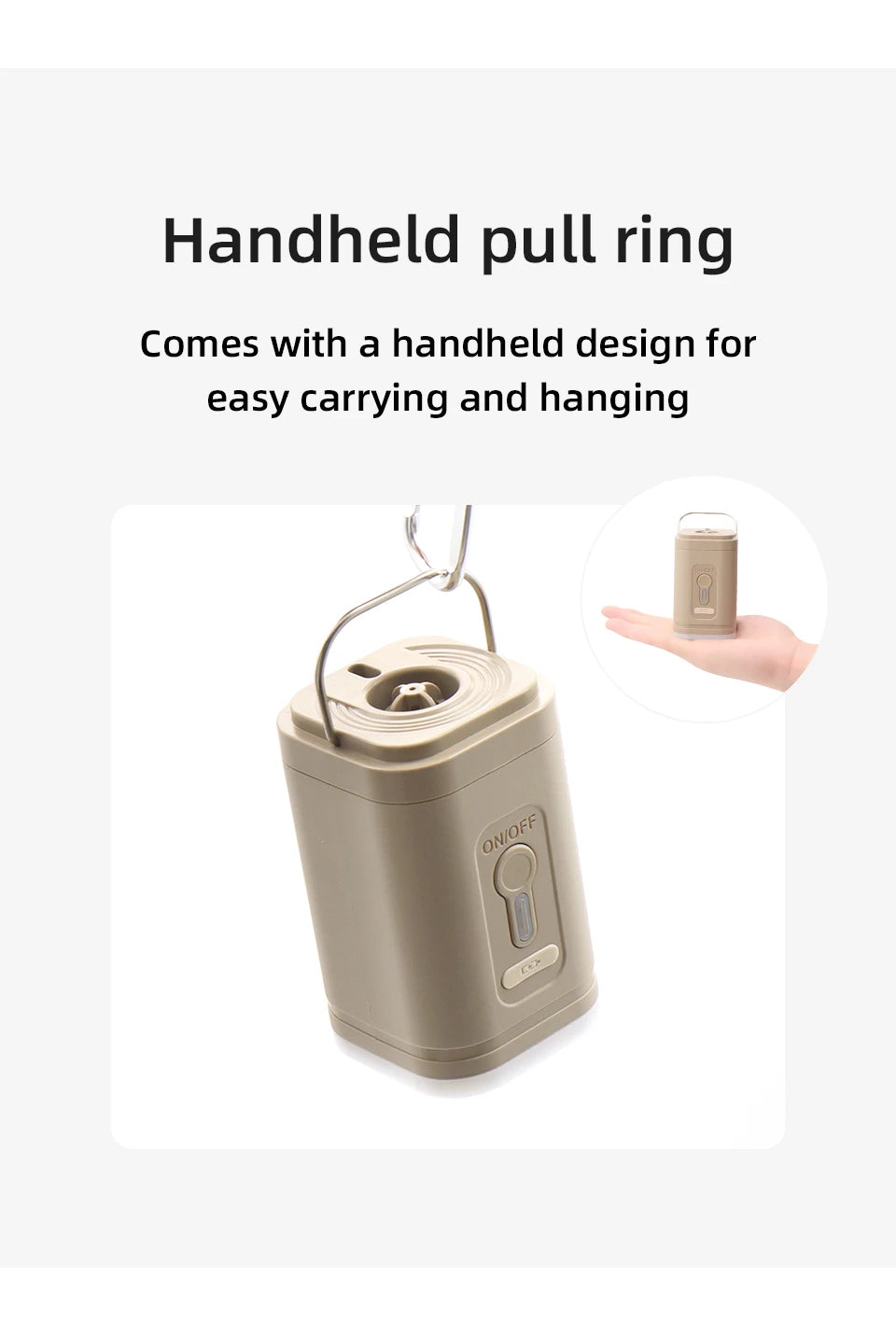 Wireless Air Pump With Light