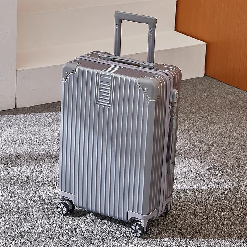JetCrate™ Aluminum Travel Luggage - 20/22/24/26/28 Inch Trolley Luggage