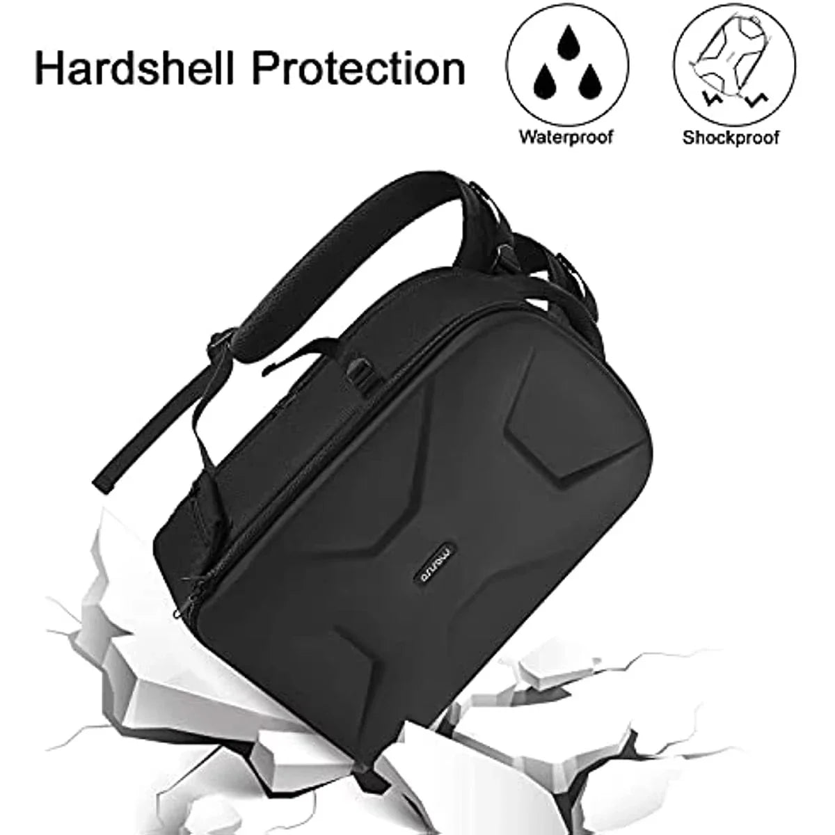 ProShell™  DLSR Creator Camera Backpack – Waterproof Hardshell Gear Bag with Laptop & Tripod Compartment (20+ Colours)