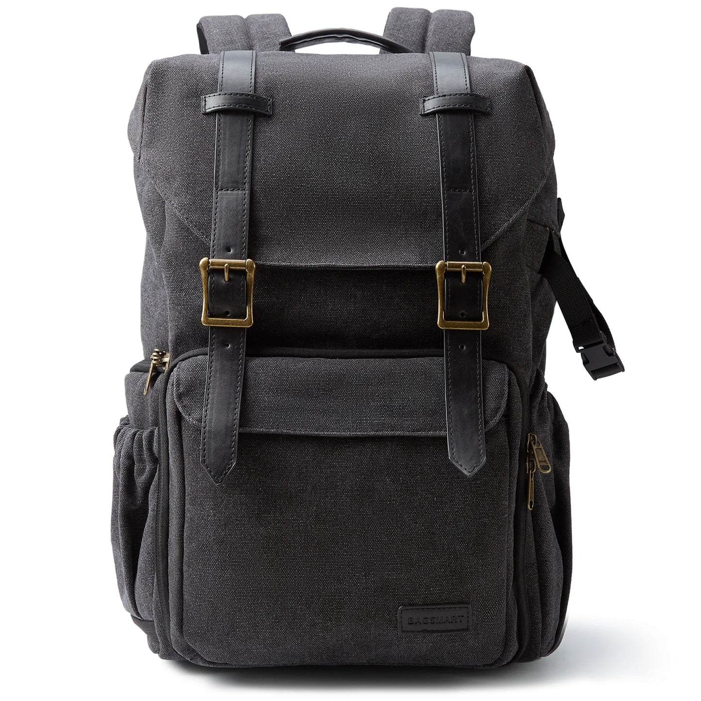 BAGSMART CreatorPro Camera Backpack – Stylish Waterproof DSLR Bag with Tripod Strap & 15” Laptop Sleeve