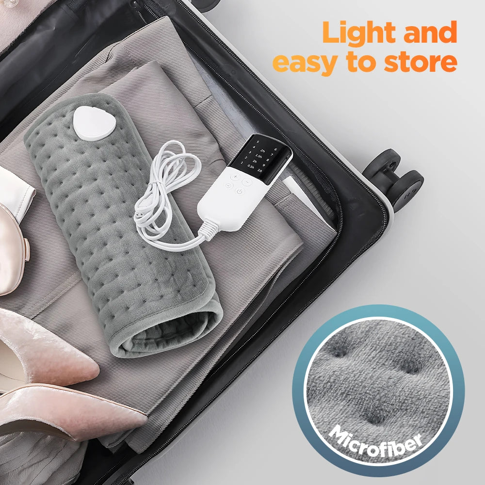 Therma-Soft Heated Pad – Compact Electric Blanket for Bed & Sofa (58×29CM)