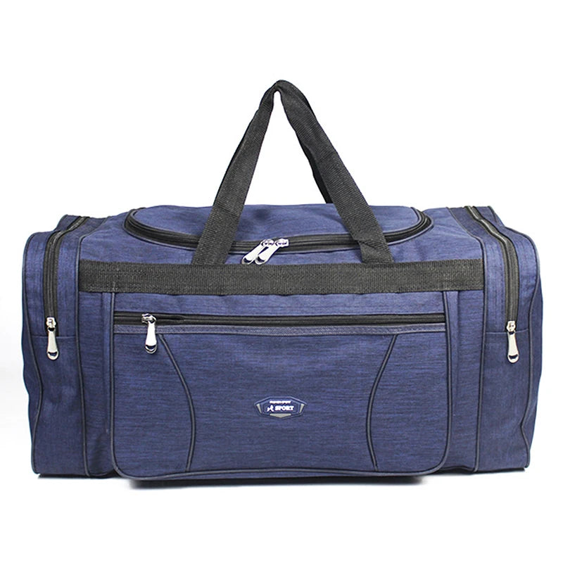 UrbanVault™ Travel Duffle – Waterproof Oxford Weekender Bag with Large Capacity & Smart Storage