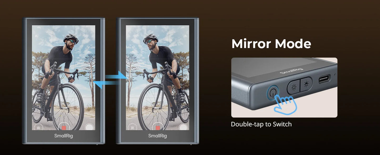 CinePulse SmallRig 4850 - Wireless Video Monitor & Remote Control for iPhones & Blackmagic