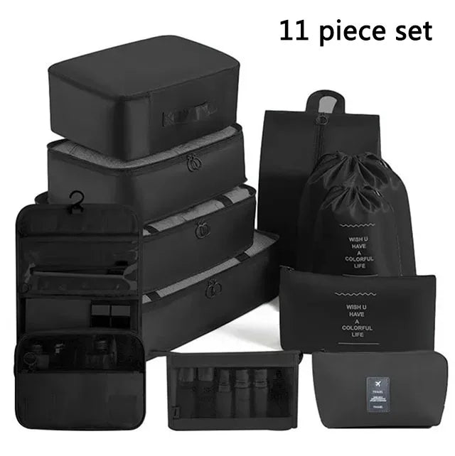 Dorm & Travel Organizer Set – Packing Cubes for Students & Travelers
