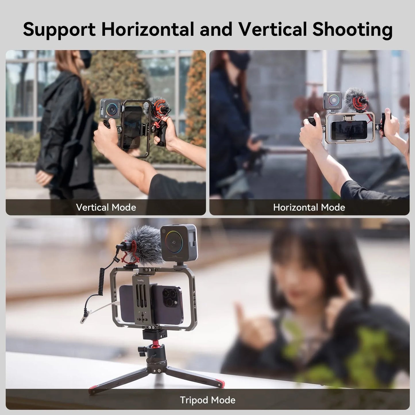 SmallRig Pro 2791B – Universal Smartphone Video Cage for iPhone 16 Pro Max & Mobile Filmmaking