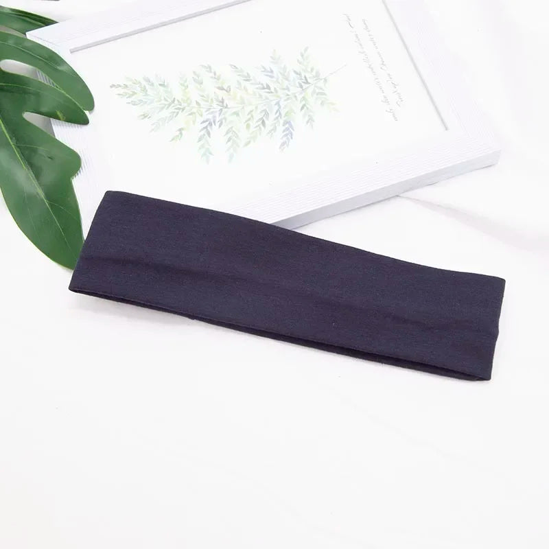 12-Pack Fashion Sports Headbands for Women – Stretchy, Non-Slip Elastic Hair Bands for Yoga, Running, Fitness & Makeup