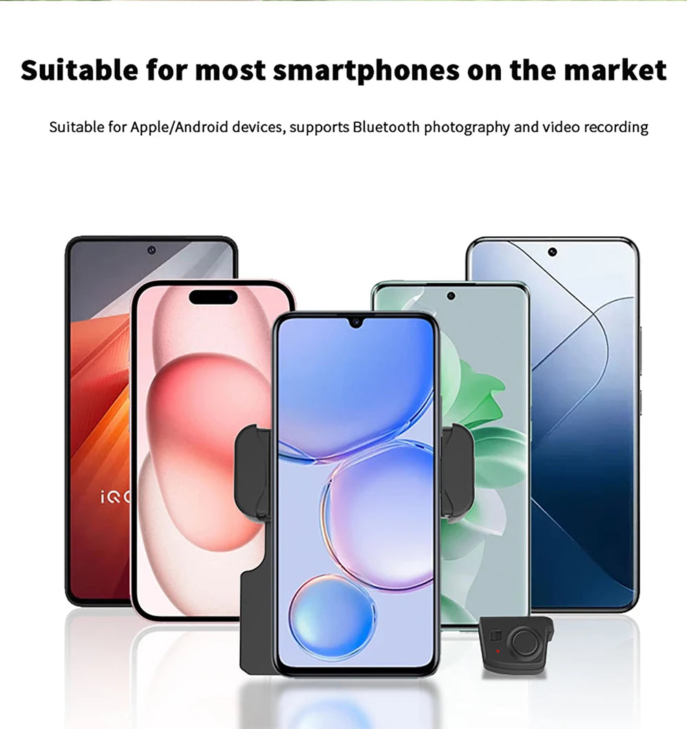 VlogPro Snap Handle – Magnetic Selfie Grip with Wireless Remote