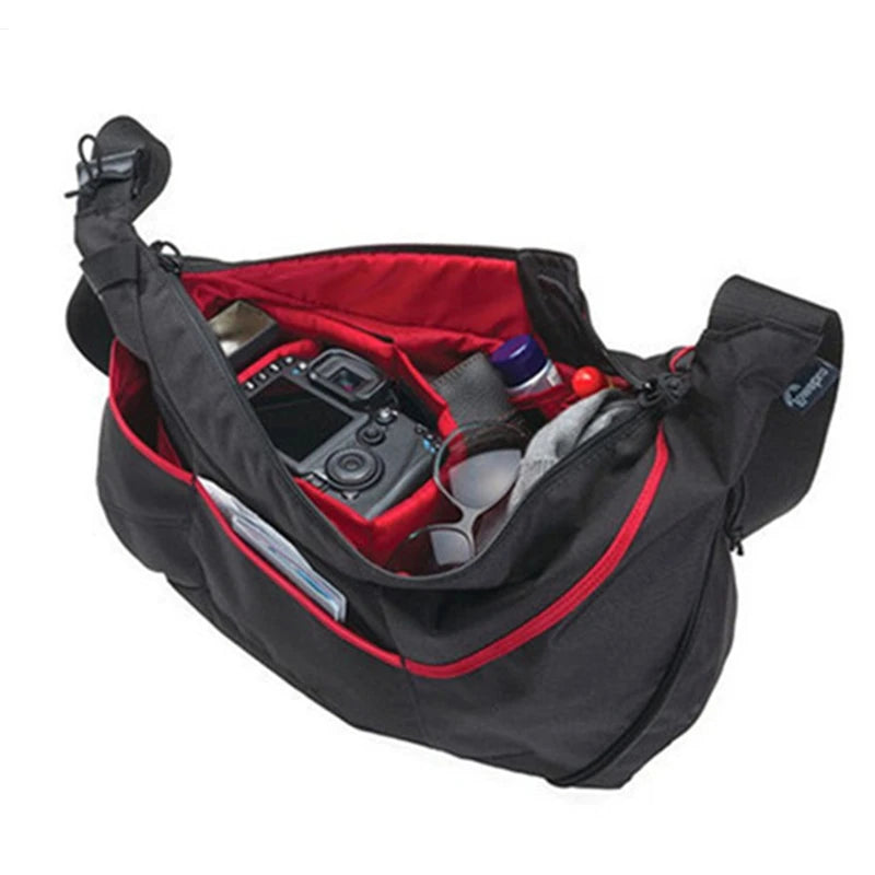 Lowepro Passport Sling III – Compact DSLR Camera Sling Bag for On-the-Go Creators