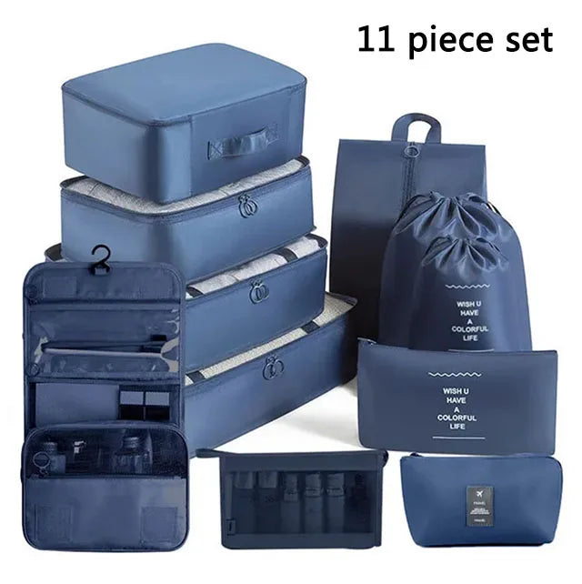 Dorm & Travel Organizer Set – Packing Cubes for Students & Travelers